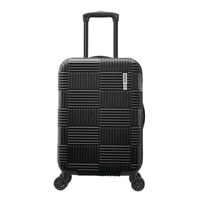 American Tourister Luggage Suitcase Carry On 20'' Spinner Hardside Zip, Black