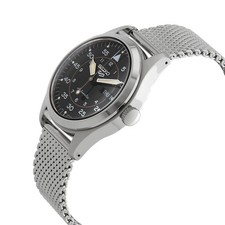 New Seiko 5 Man Sports SRPH23 Automatic Black Dial Military Style SRPH23K1 3