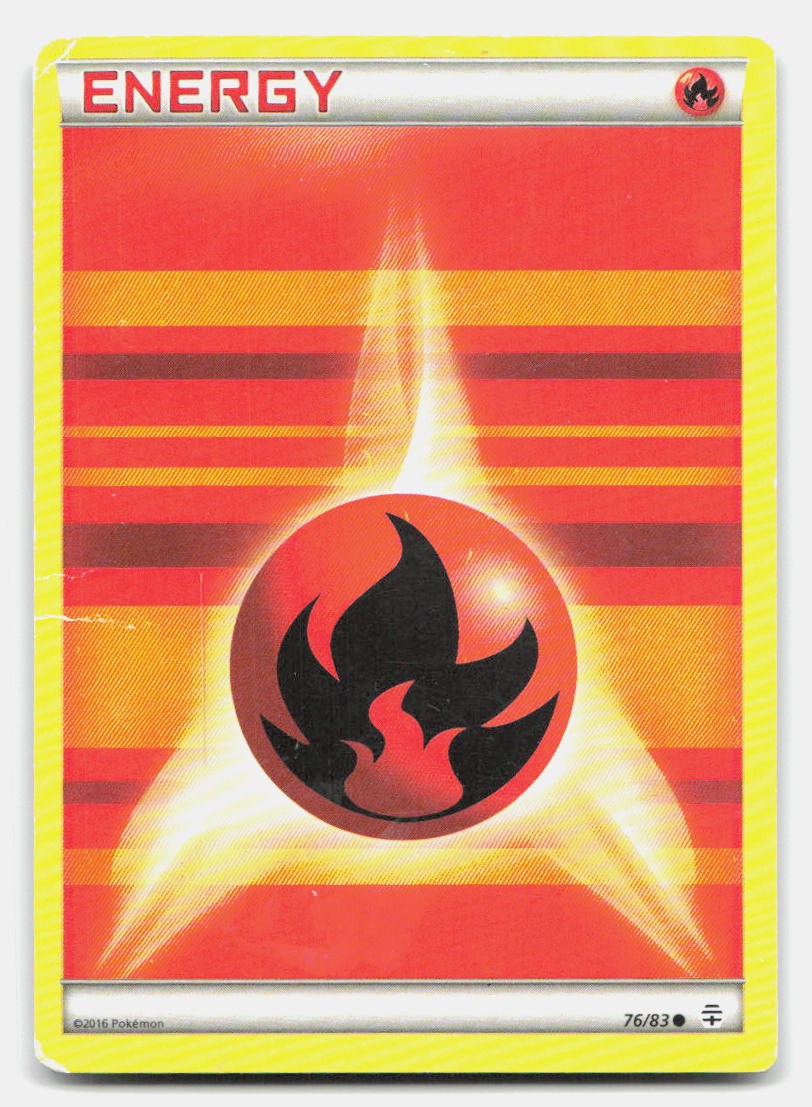 Fire Energy 76/83 Common Generations Pokemon HP