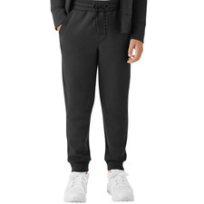 Member's Mark Black Active Jogger Pants Double Knit Stretch Boy's XL 14/16 