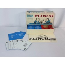 VTG Flinch Card Game 1963 Family Game Night Complete Parker Brothers Numerical