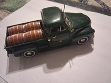 132 Scale 1950 Chevrolet Pickup Truck Green With Wine Barrels 132 Scale 1950 Chevrolet Pickup Truck Green With Wine Barrels