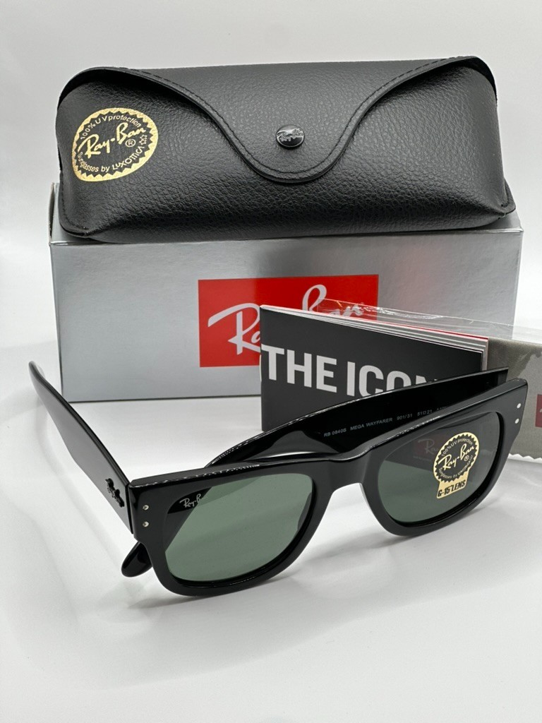新作！新品正規品！RB0840S 901/31レイバン メガウェイファーラー Ray-Ban MEGA WAYFARER Sunglasses RB0840S 901/31 | eBay
