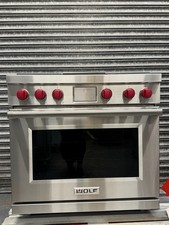 UNUSED Wolf ICBDF36450 36 inch dual fuel Range Cooker Oven Subzero BR4272