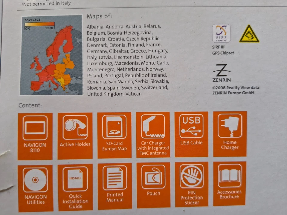 Navigon 8110 Europa Navigationssystem - Bild 4 von 4