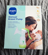 MAM Single Manual Breast Pump with Easy Start Anti-Colic Bottle 160ml