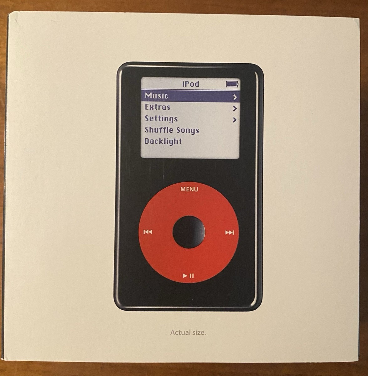 APPLE iPod U2 Special Edition 2004 4th Generation BOX ONLY !!! +