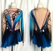 Customized figure skating competition dresses