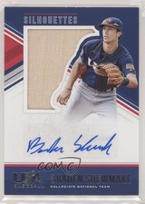 2018 Panini USA Baseball Stars & Stripes Bats 5/49 Braden Shewmake #2 Auto 0g4