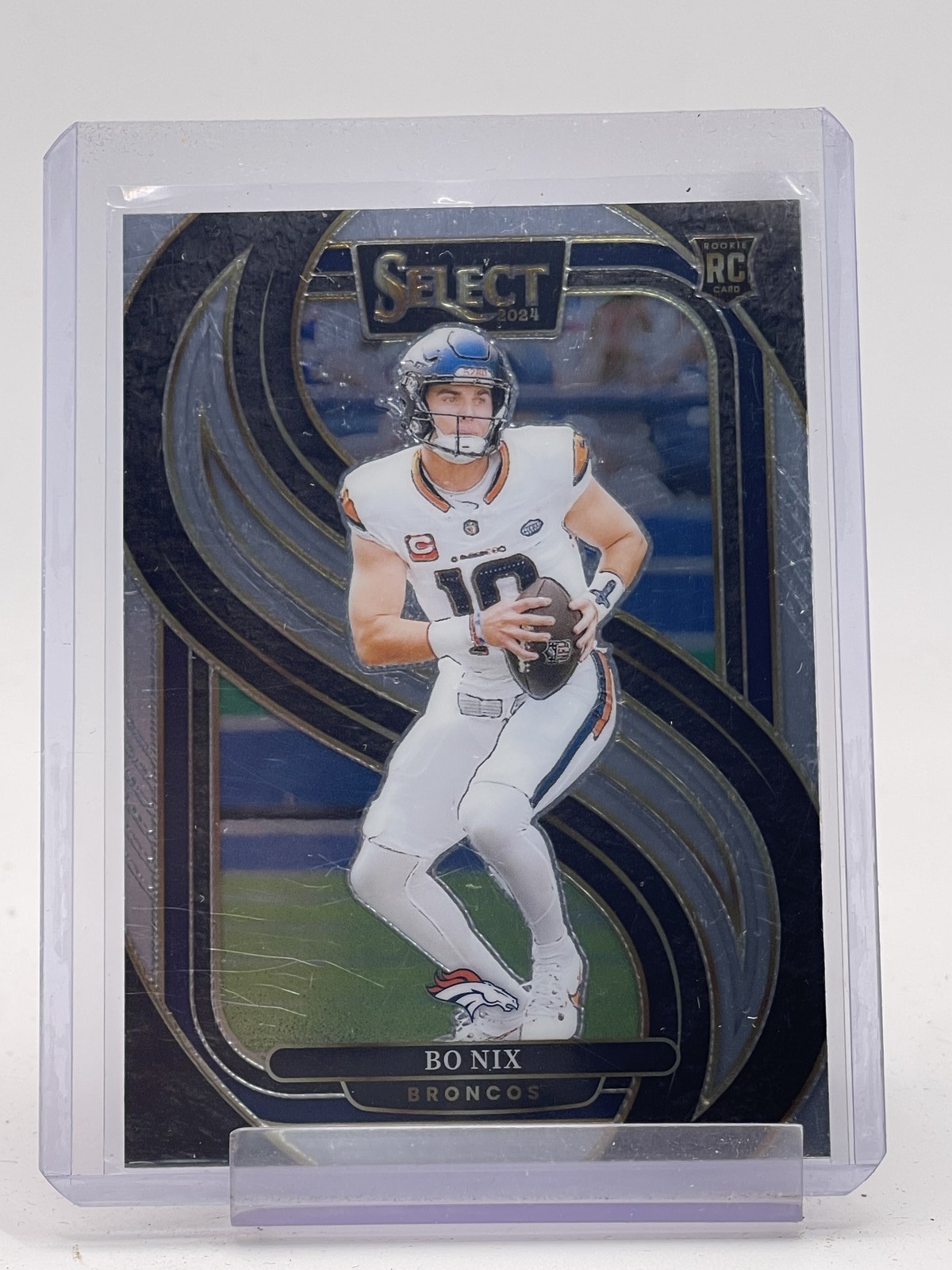 BO NIX 2024 SELECT PREMIER LEVEL ROOKIE #117 BRONCOS FOOTBALL B Q1300