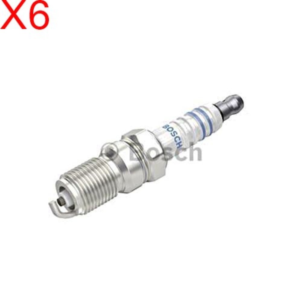 BOSCH Spark Plug x6 Petrol For CITROEN PEUGEOT 0241235753