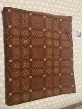 MELIN TREGWYNT - WELSH WOOL THROW/BLANKET - BRAND NEW - COPPER