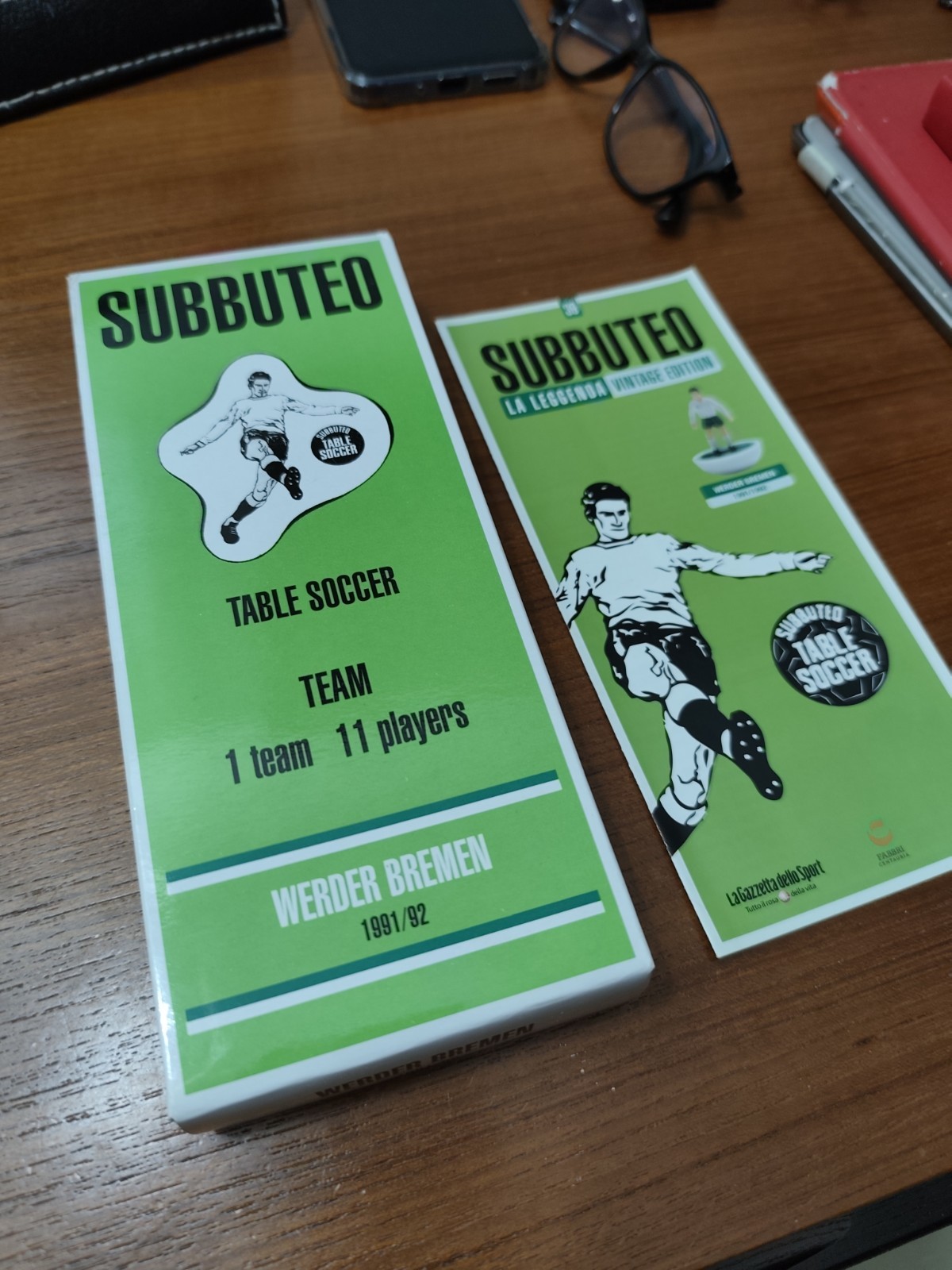 Subbuteo La Leggenda Vintage Edition Werder Brema 1991/92