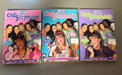 Full House Chapter Books Lot 3 Club Stephanie Paperback Vintage 90s Tanner