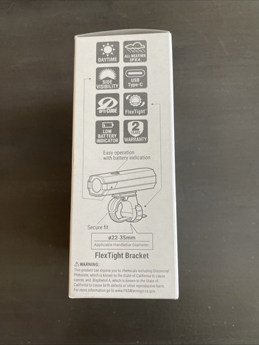 CatEye AMPP 400S Front Bike Light 400 Lumens USB Rechargeable 60-Hour Run - 530 - Picture 2 of 6