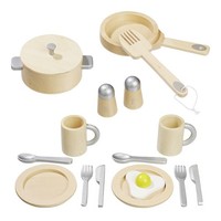 Howa KüChenset , Kindergeschirr Aus Holz 16 Tlg. 4868 B-Ware