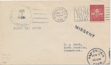 #654 Edions Electric Light Golden Jubilee Tyoed FDC 2nd day DC Missent