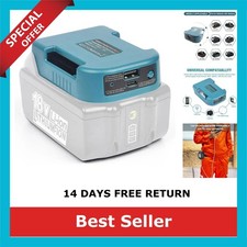 Makita 18V Battery USB Type-C Adapter Holder 18W Power Converter