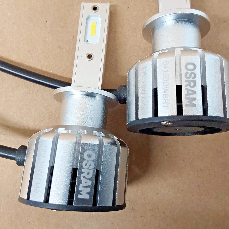 ¡Como nuevo! H1 Osram LEDriving HL 6000K LED Faros Bombillas 64150DWBRT-2HFB | 2X Foto 2 de 4