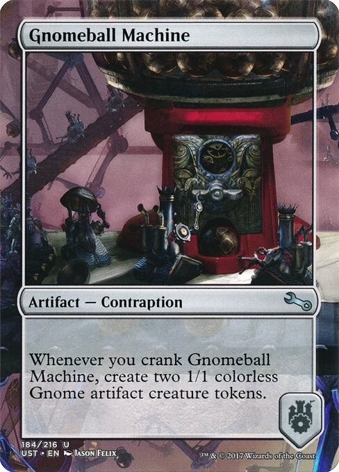 Gnomeball Machine Foil Unstable 184 NM MTG