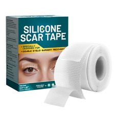 Silicone Scar Tape For Scar Treatment, Reusable Scar Removal Sheets   0.8"x39" 