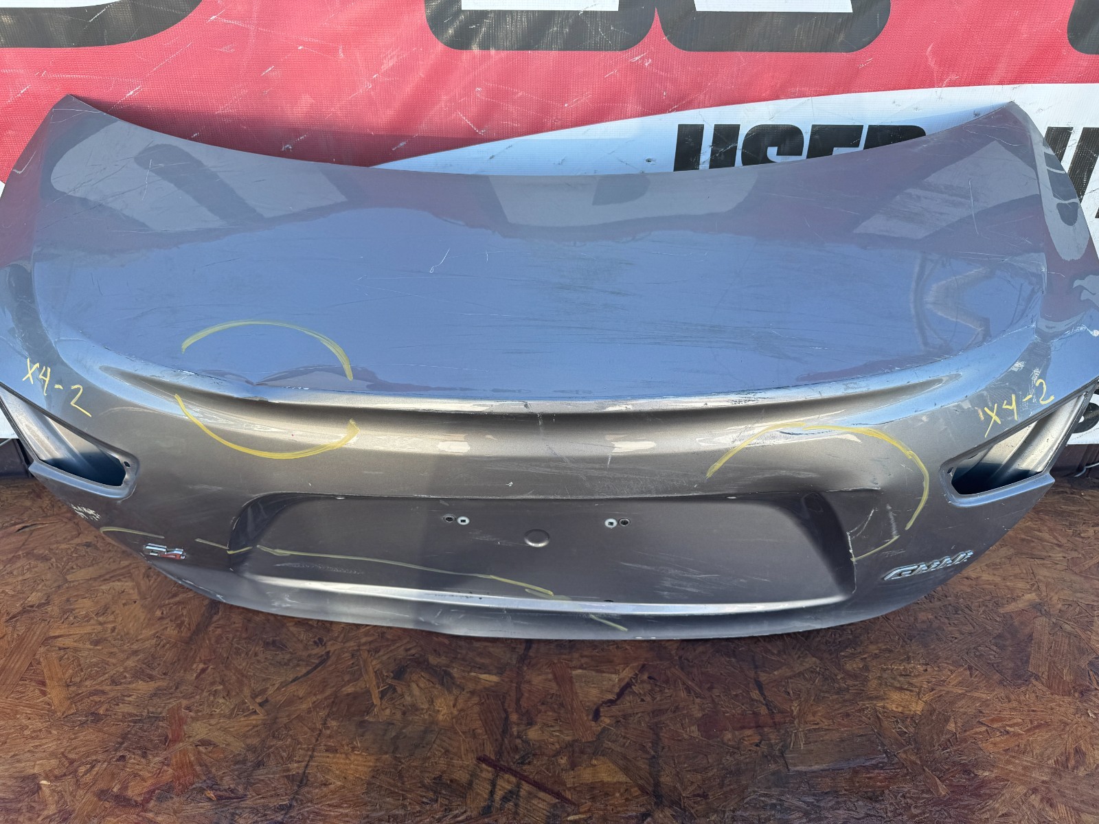 2014 2015 2016 2017 2018 2019 2020 MASERATI GHIBLI Q4 REAR TRUNK LID