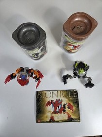 Lego Bionicle Lot of 2 8563 and 8561 As Is