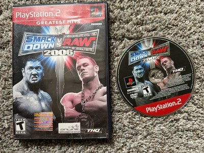 WWE SmackDown vs. Raw 2006 (Sony PlayStation 2) PS2 Game