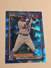 2024 1st Bowman Chrome Sapphire Anthony Baptist #BCP-141 New York Mets