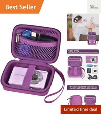 Digital Camera Case for CAMKORY/Pouch for KODAK PixproDark Purple