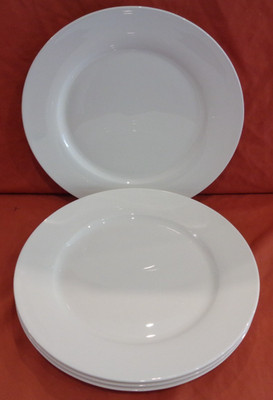 Maxwell & Williams Speiseteller Kaschmir weiß x 4 28 cm