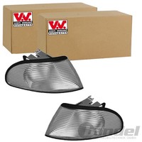 2X Van Wezel Blinkleuchte Blinker Weiß Vorne Passend FÜR Audi A4 Links+Rechts