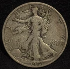 1927 S United States Walking Liberty Half Dollar 50C Silver Coin