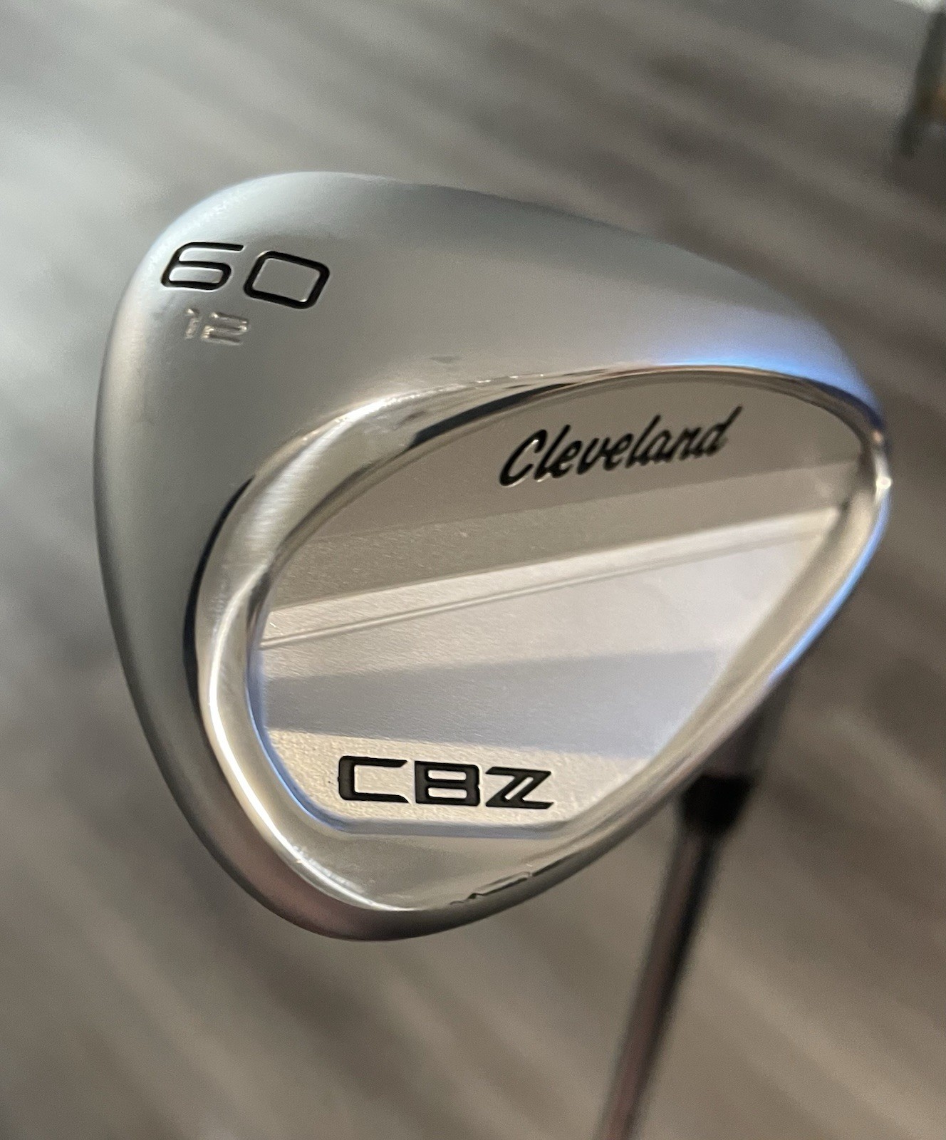 Cleveland CBZ Wedge 60 Degree 12 Bounce Right Handed KBS Hi 
