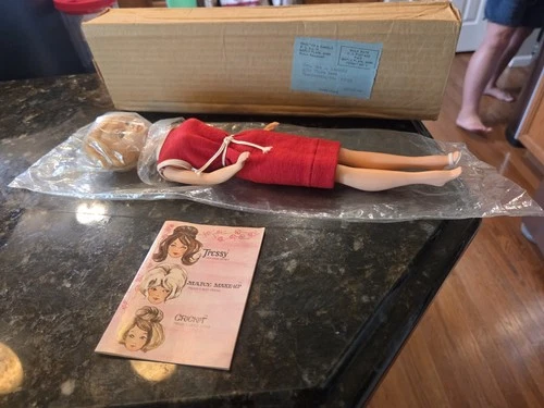 American Character Mary Make-Up 12" Doll Friend Of Tressy Mail In - MISSING SHOE