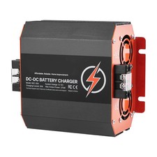 12V 30A DC to DC Battery Charger, 375W, On-Board Battery Charger for Lead-Acid,