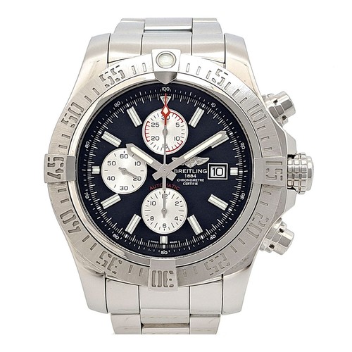 BREITLING A13371 Super Avenger II Chronograph Automatic Stainless steel