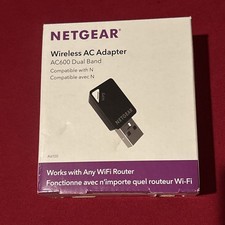 NETGEAR AC600 Wi-Fi USB 2.0 Mini Adapter for Desktop PC A6100
