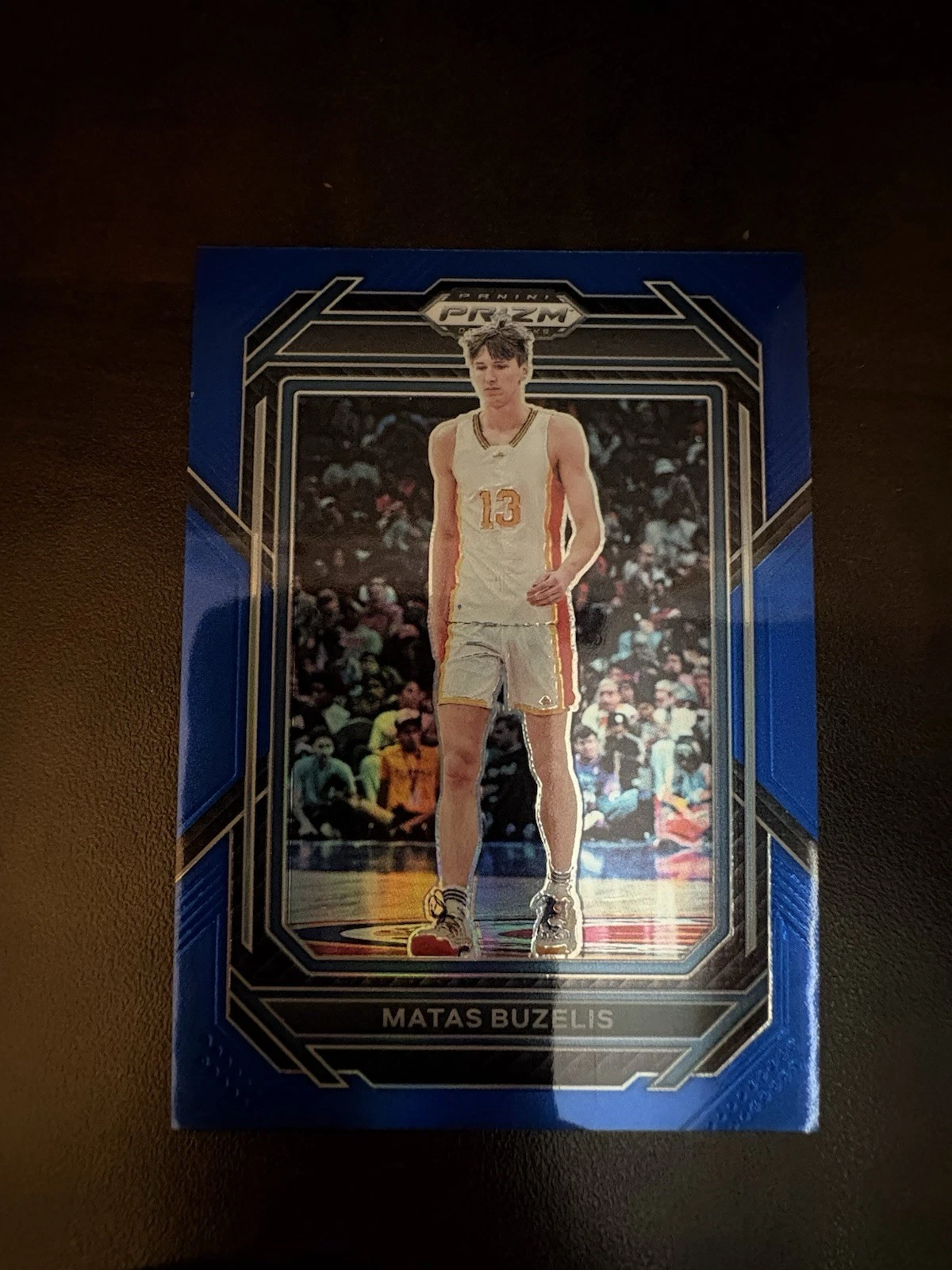 2023 Panini Prizm Draft Picks Matas Buzelis #13 Blue Prizm /199 (RC)