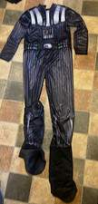 Star Wars Darth Vader Child Padded Polyester Costume Jumpsuit Mask Black n