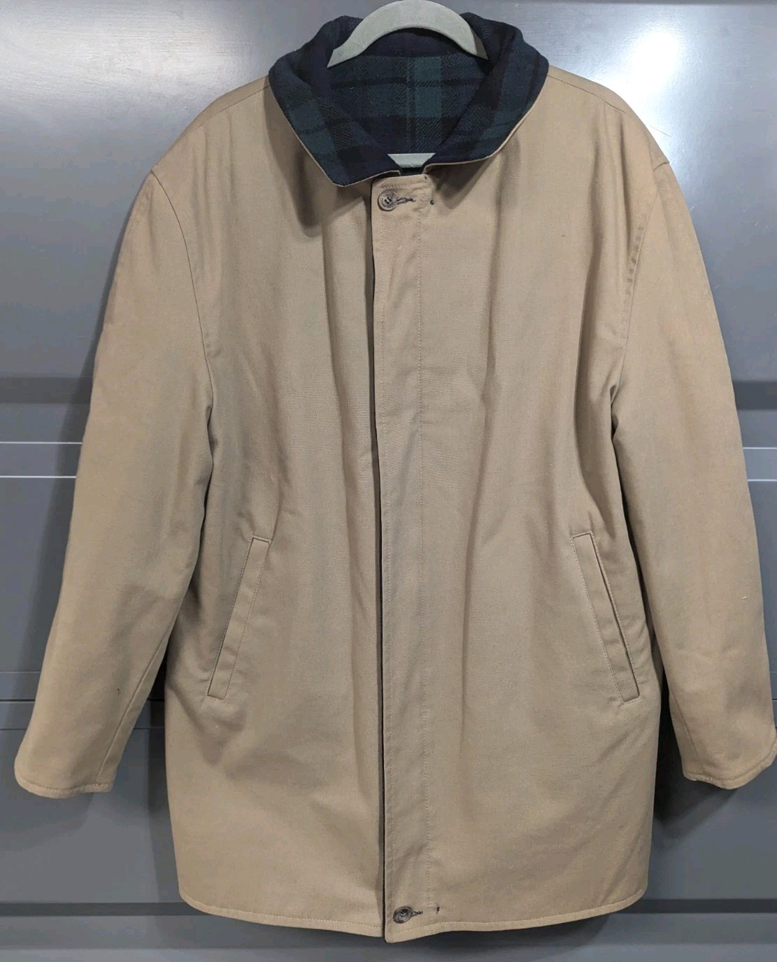 PENDLETON Reversible Wool Full Zip Coat Jacket Me… - image 3