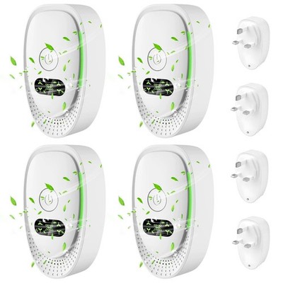 Afenau Plug In Luftreiniger, 4er Pack Ionic Quiet AIR Weiß 