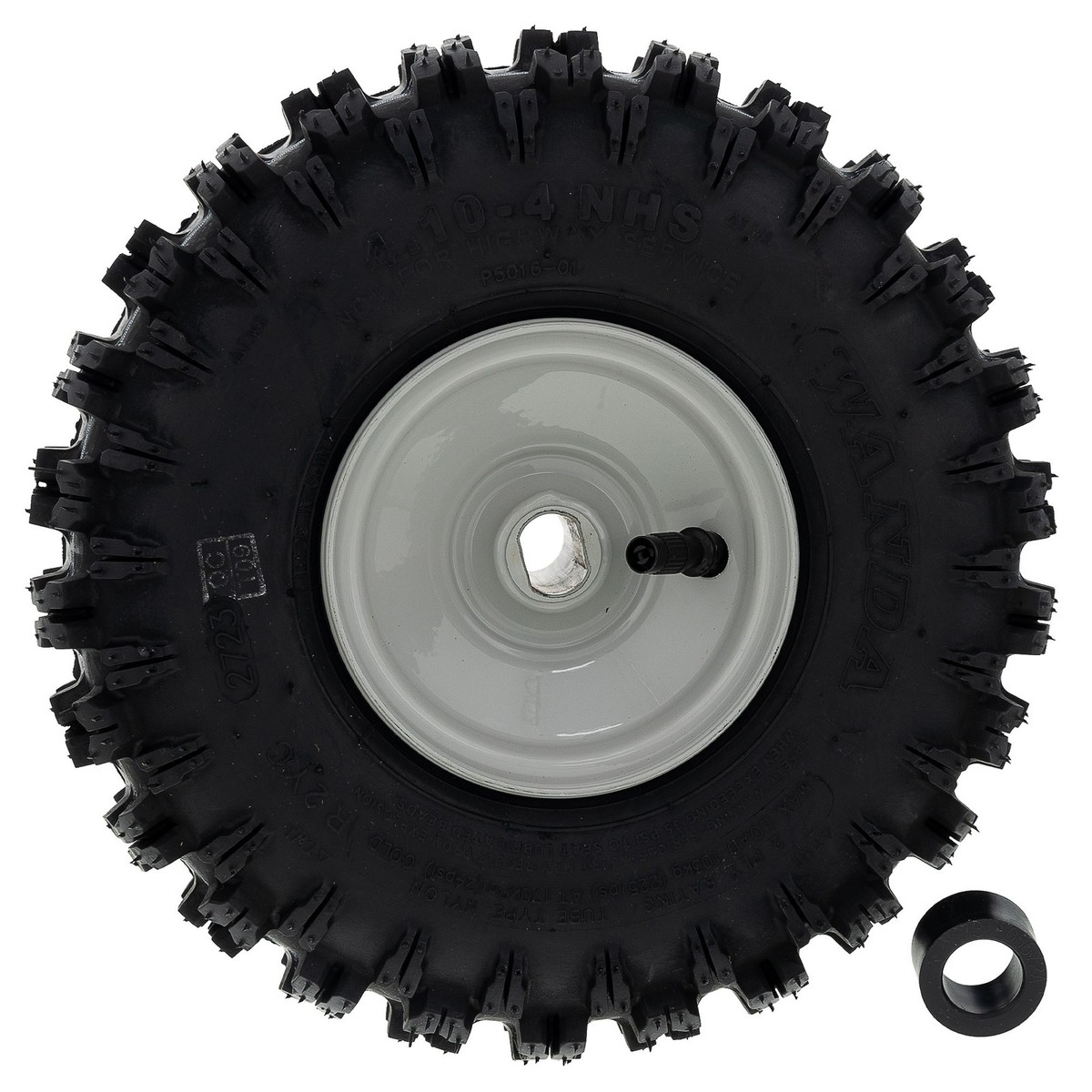 MTD 634P07686 Wheel Assembly 10X4.00-4 Troy-Bilt Craftsman Storm