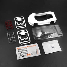 PN Racing Concept C9 Pre-Cut ABS Car Body Kit White Ver For RC Mini-Z #600500W
