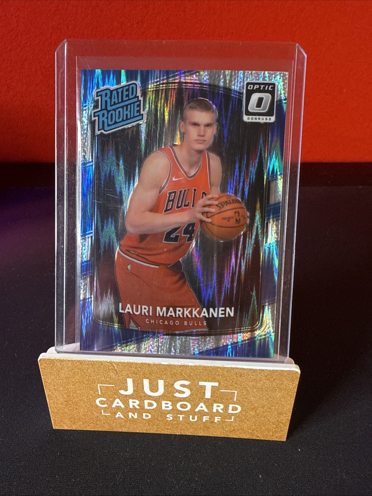 2017-18 Panini Donruss Optic - Rated Rookie Lauri Markkanen #159 Shock (RC)