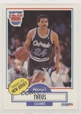 1990-91 Fleer Reggie Theus #136 09vo