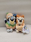 Bluey & Friends Halloween Plush Backpack Clips W/Tags Bluey & Bingo 2024 DanDee — photo 1