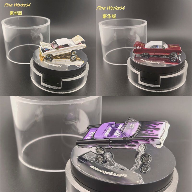 Fine Works64 1:64 Impala West Coast Bouncing Cars Diecast Model
