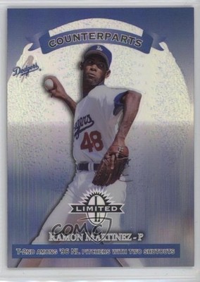1997 Donruss Limited Counterparts Exposure Ramon Martinez Bobby Jones #25 14pp