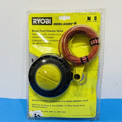 Ryobi Reel Easy+ Bump Feed Head with Speed Winder - Green/Black